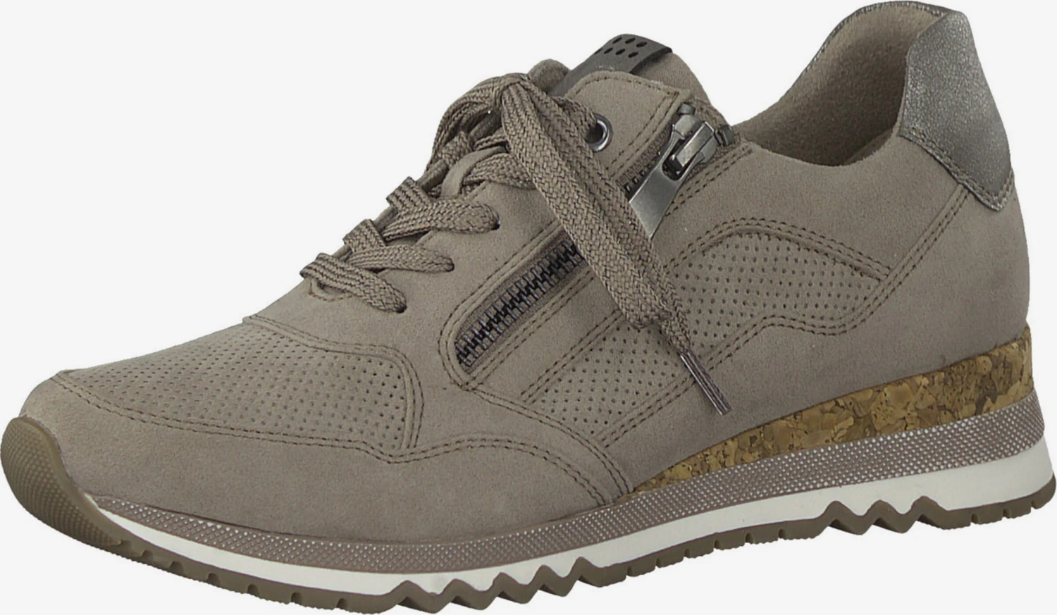 Marco Tozzi Running Sneakers Sneakers Laag Dames Taupe 1 Marco Tozzi Running Sneakers Sneakers Laag Dames Taupe