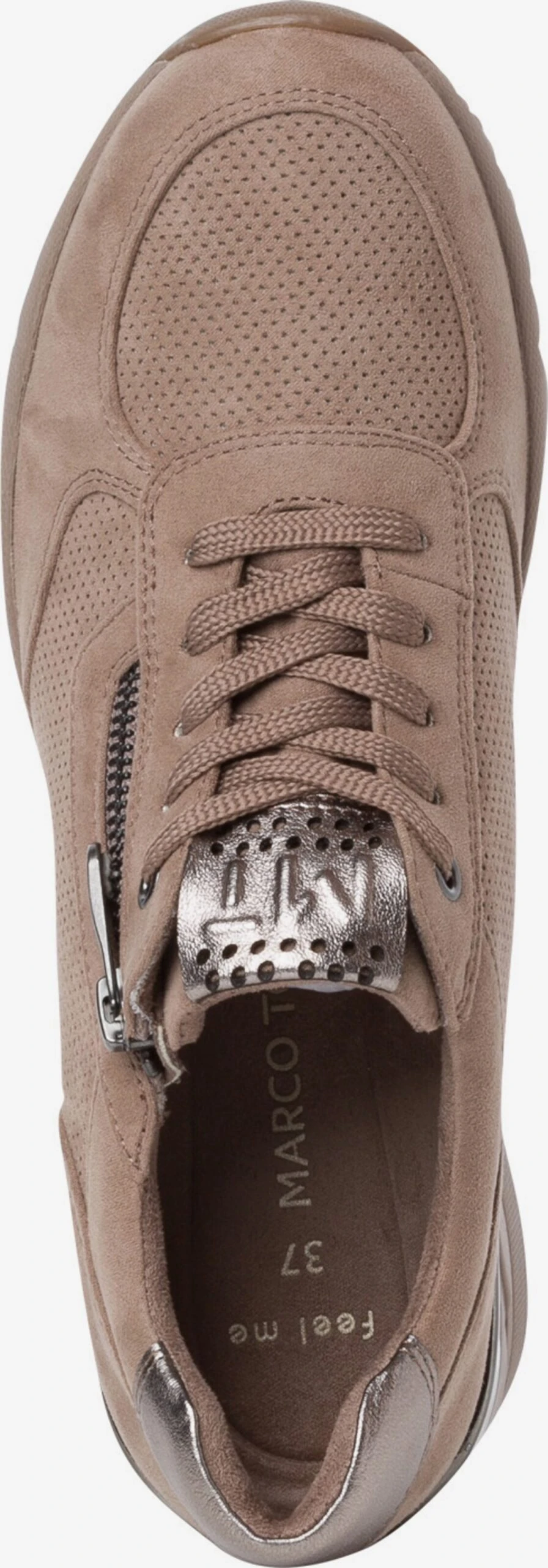 Marco Tozzi Fashion Sneakers Sneakers Laag Dames Lichtbruin 2 Marco Tozzi Fashion Sneakers Sneakers Laag Dames Lichtbruin - Afbeelding 2