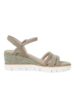 Marco Tozzi By Guido Maria Kretschmer - Sandalen Met Sleehak - Moss -Clothing store 683d95ac62b846d880b42438c6e176fc