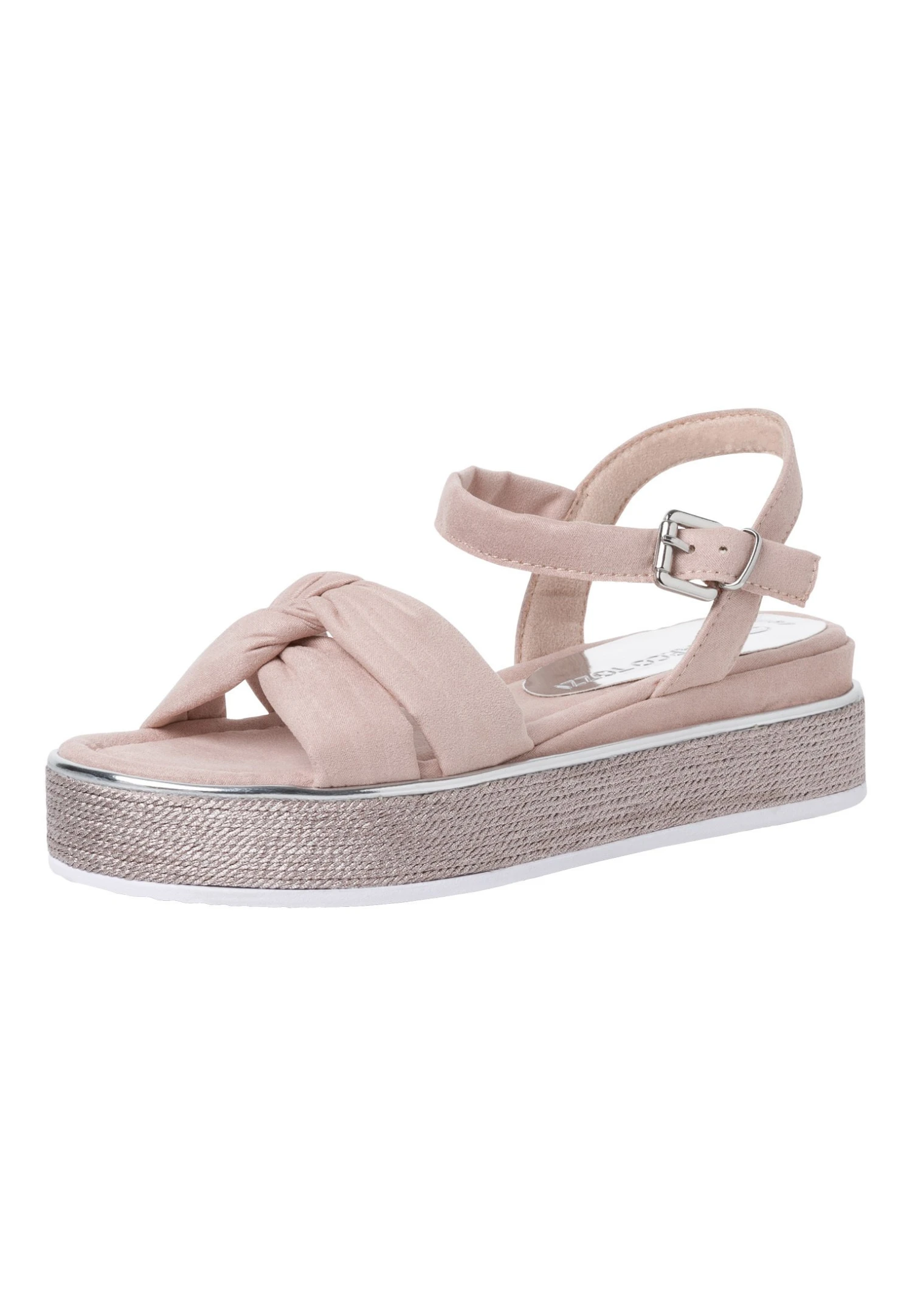 Marco Tozzi Sandalen Met Sleehak - Powder 2 Marco Tozzi Sandalen Met Sleehak - Powder - Afbeelding 2