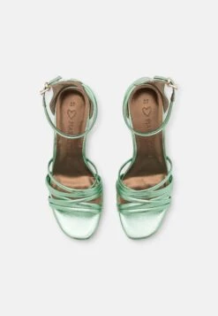 Marco Tozzi Sandalen Met Hoge Hak - Green Metallic -Clothing store 74789550e80f4955b7333ded3f47317c