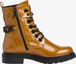 Marco Tozzi Enkellaarsjes Veterlaarsjes Dames Safraan -Clothing store 777196adbecdd6901af441698138105f