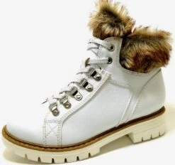 Marco Tozzi Klassieke Enkellaarsjes Enkellaarsjes Dames Wit