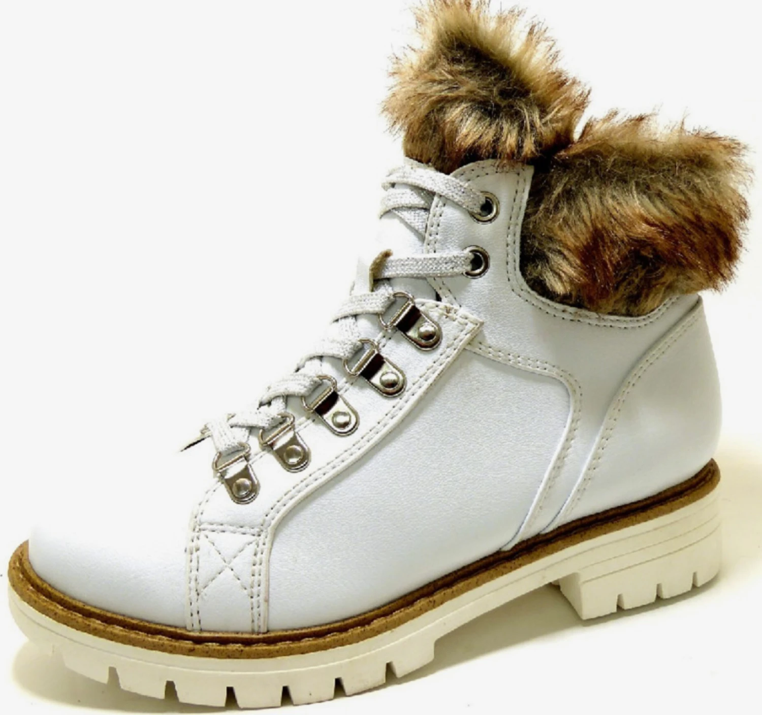 Marco Tozzi Klassieke Enkellaarsjes Enkellaarsjes Dames Wit 1 Marco Tozzi Klassieke Enkellaarsjes Enkellaarsjes Dames Wit