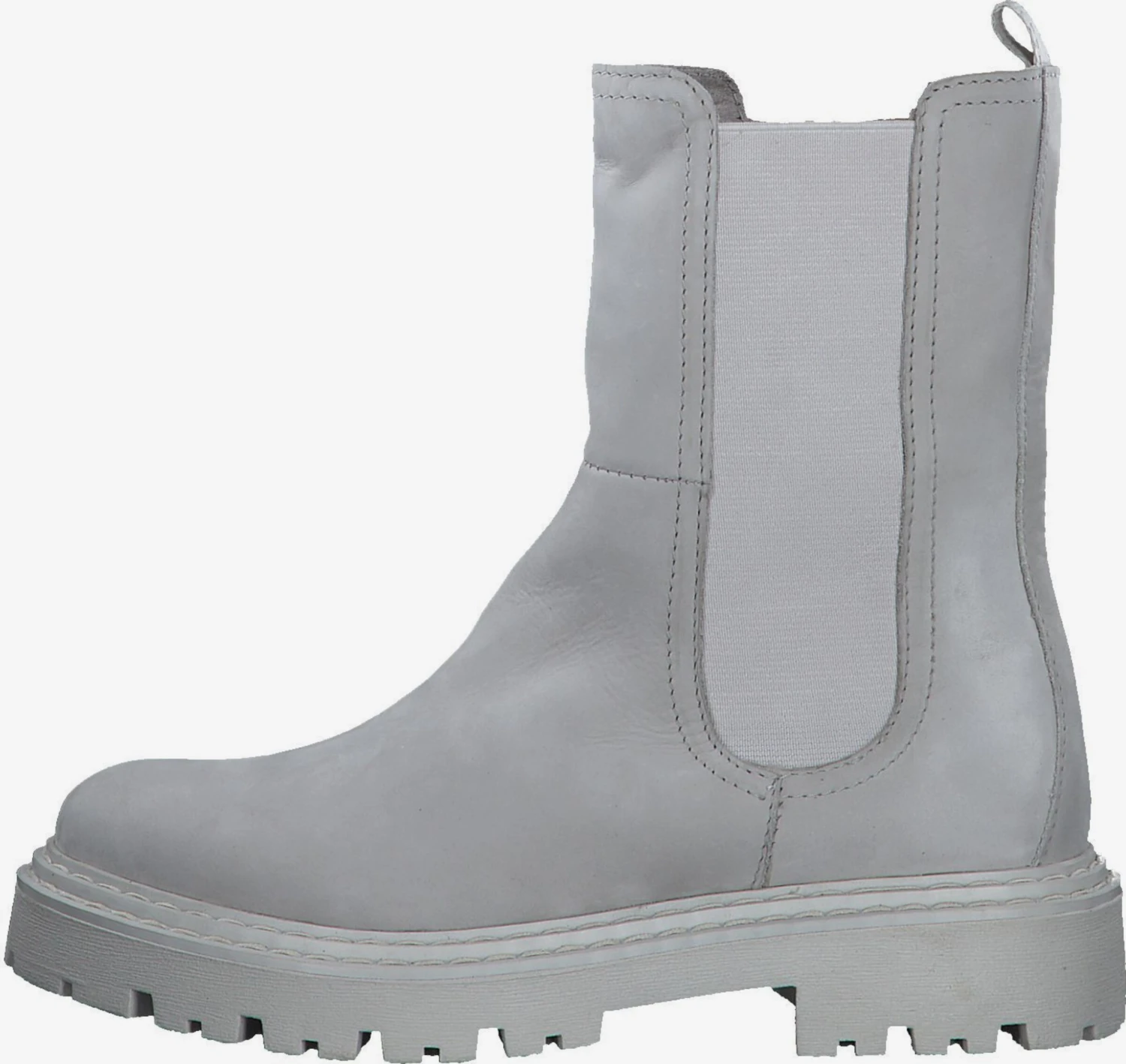 Marco Tozzi Enkellaarsjes Chelsea Boots Dames Stone Grey 4 Marco Tozzi Enkellaarsjes Chelsea Boots Dames Stone Grey - Afbeelding 4