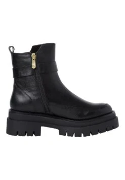 Marco Tozzi Enkellaarsjes Met Plateauzool - Black Gold 9 Marco Tozzi Enkellaarsjes Met Plateauzool - Black Gold -Clothing store 805d1f40df2f44bf9097e2e290072f81