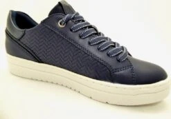 Marco Tozzi Fashion Sneakers Sneakers Laag Dames Blauw / Donkerblauw -Clothing store 806476a3f90a97b500de1c4453f071c2