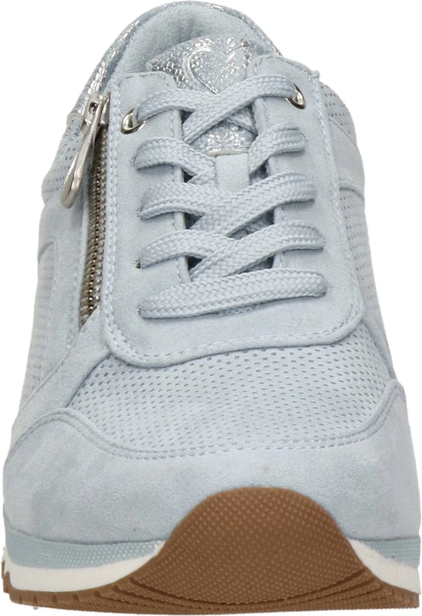 Marco Tozzi Dames Sneaker - Licht Blauw - Maat 38 9 Marco Tozzi Dames Sneaker - Licht Blauw - Maat 38 - Afbeelding 9