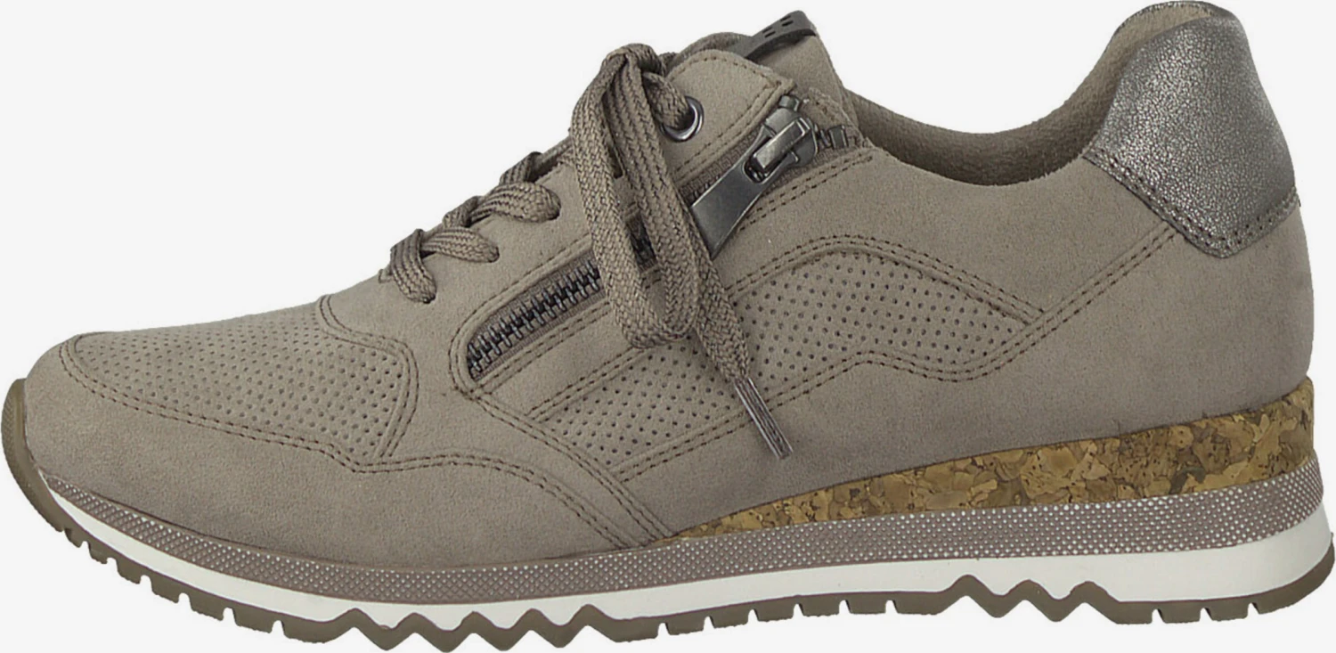 Marco Tozzi Running Sneakers Sneakers Laag Dames Taupe 3 Marco Tozzi Running Sneakers Sneakers Laag Dames Taupe - Afbeelding 3