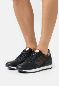 Marco Tozzi Sneakers Laag - Black/Copper