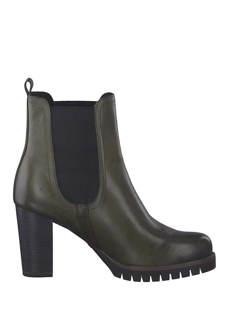 Marco Tozzi Korte Laarzen - Khaki 5 Marco Tozzi Korte Laarzen - Khaki - Afbeelding 5