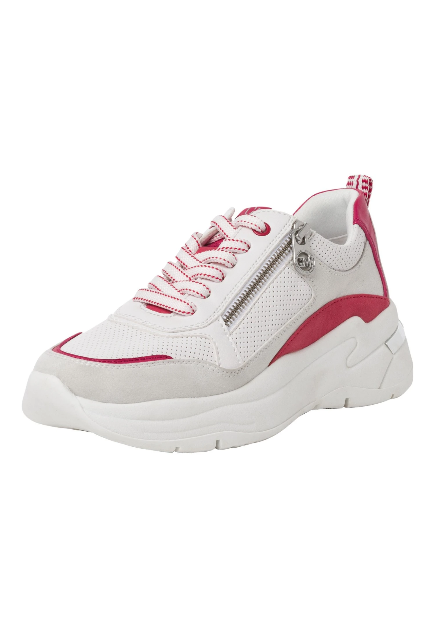 Marco Tozzi By Guido Maria Kretschmer - Sneakers Laag - White Pink C 2 Marco Tozzi By Guido Maria Kretschmer - Sneakers Laag - White Pink C - Afbeelding 2