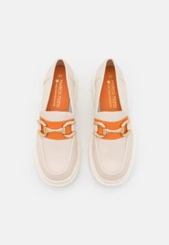 Marco Tozzi By Guido Maria Kretschmer - Instappers - Cream -Clothing store 938e09da955743bfb58200b09cfcaa88