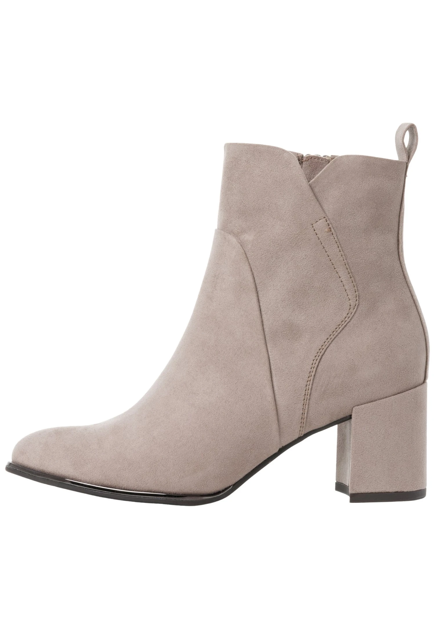 Marco Tozzi Korte Laarzen - Taupe 1 Marco Tozzi Korte Laarzen - Taupe