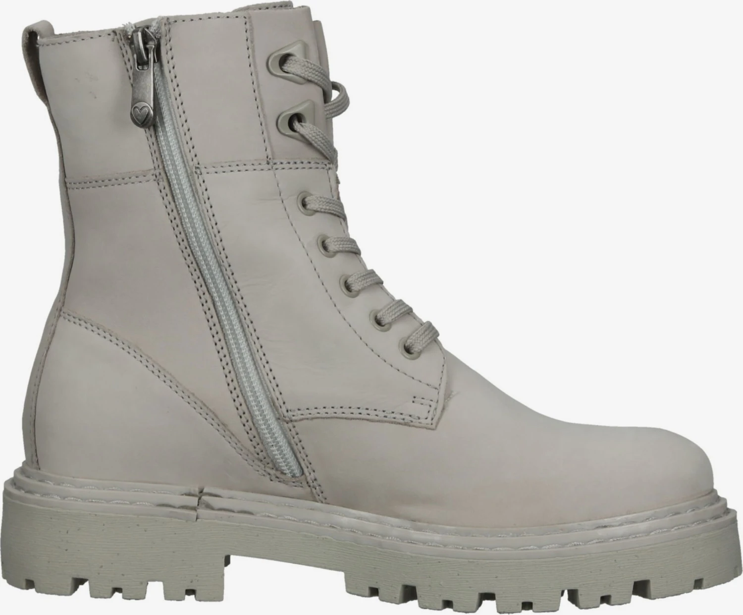 Marco Tozzi Enkellaarsjes Veterlaarsjes Dames Grijs 4 Marco Tozzi Enkellaarsjes Veterlaarsjes Dames Grijs - Afbeelding 4