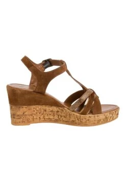 Marco Tozzi Sandalen Met Sleehak - Cognac Comb 9 Marco Tozzi Sandalen Met Sleehak - Cognac Comb -Clothing store 9b12e199e3c24cca8eeecf9eb8cd6547