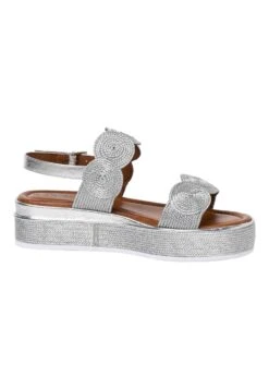 Marco Tozzi Sandalen Met Plateauzool - Silver -Clothing store 9bbc57ec53704dafb4b870b361358a47