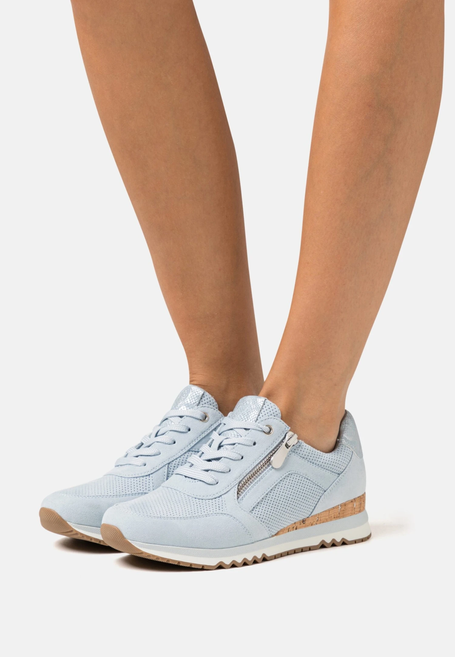 Marco Tozzi Sneakers Laag - Light Blue Comb 1 Marco Tozzi Sneakers Laag - Light Blue Comb