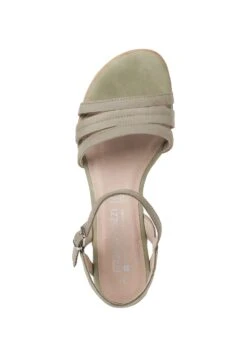 Marco Tozzi By Guido Maria Kretschmer - Sandalen Met Sleehak - Moss -Clothing store 9d43338bd11f4652b02111217727cb33