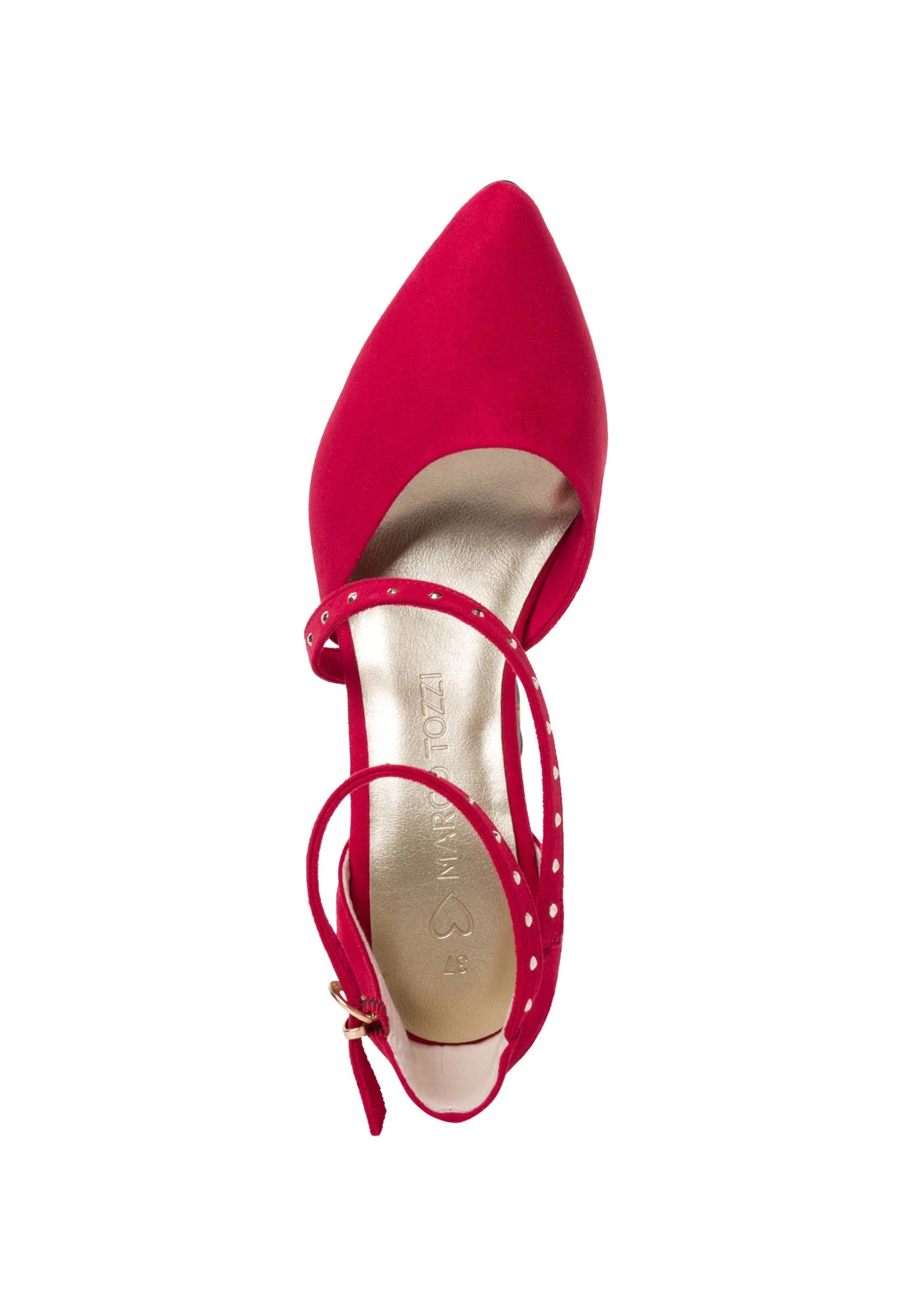 Marco Tozzi Sling - Hoge Hakken - Red 2 Marco Tozzi Sling - Hoge Hakken - Red - Afbeelding 2