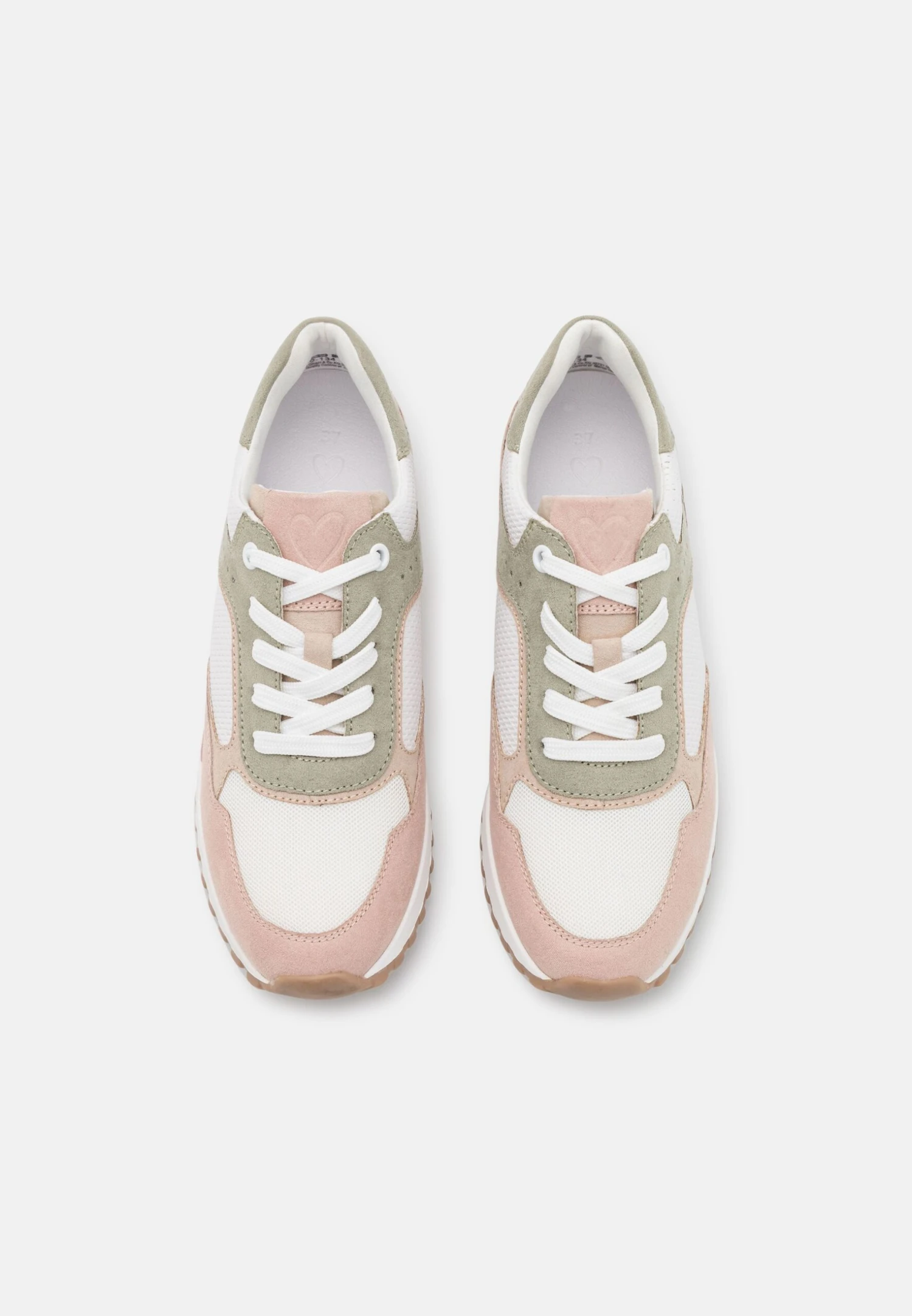 Marco Tozzi Sneakers Laag - White/Rose 6 Marco Tozzi Sneakers Laag - White/Rose - Afbeelding 6