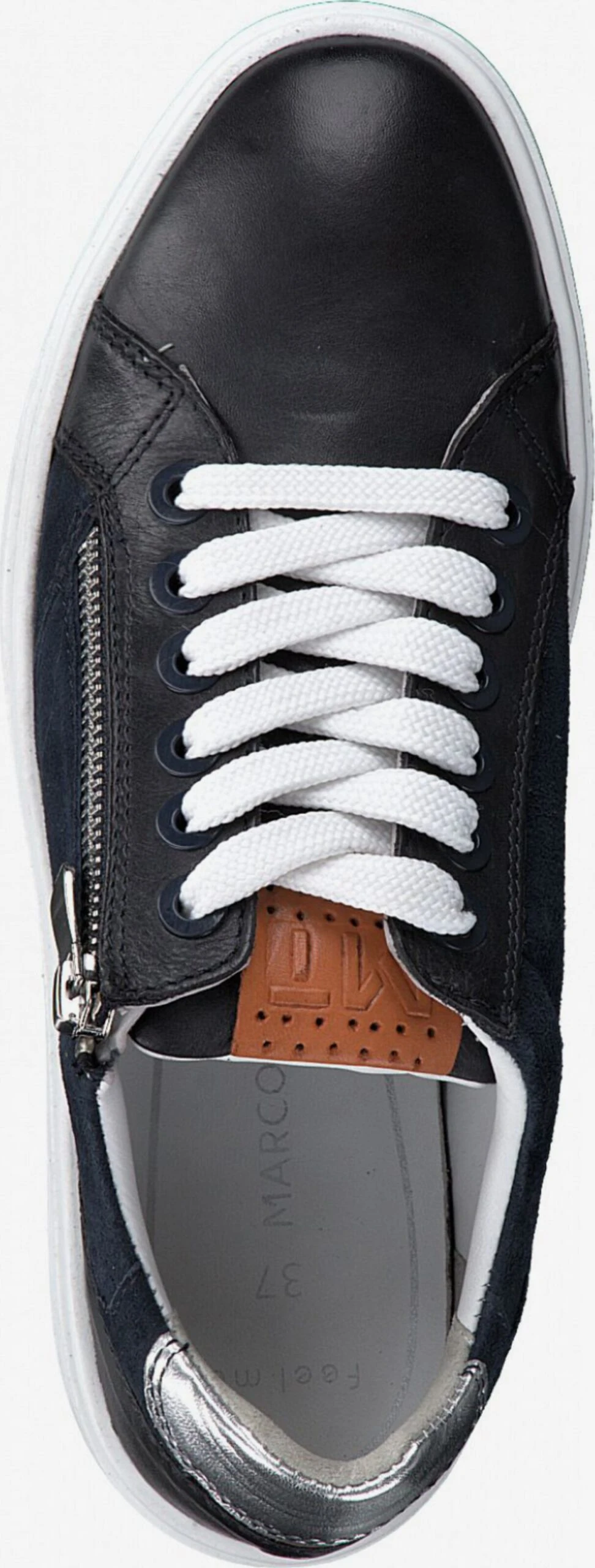 Marco Tozzi Casual Sneakers Sneakers Laag Dames Donkerblauw 4 Marco Tozzi Casual Sneakers Sneakers Laag Dames Donkerblauw - Afbeelding 4