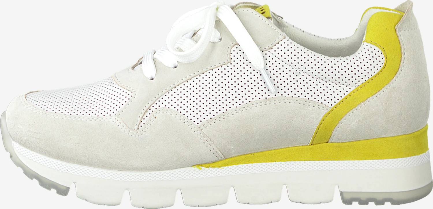 Marco Tozzi Casual Sneakers Sneakers Laag Dames Wit / Wolwit 2 Marco Tozzi Casual Sneakers Sneakers Laag Dames Wit / Wolwit - Afbeelding 2