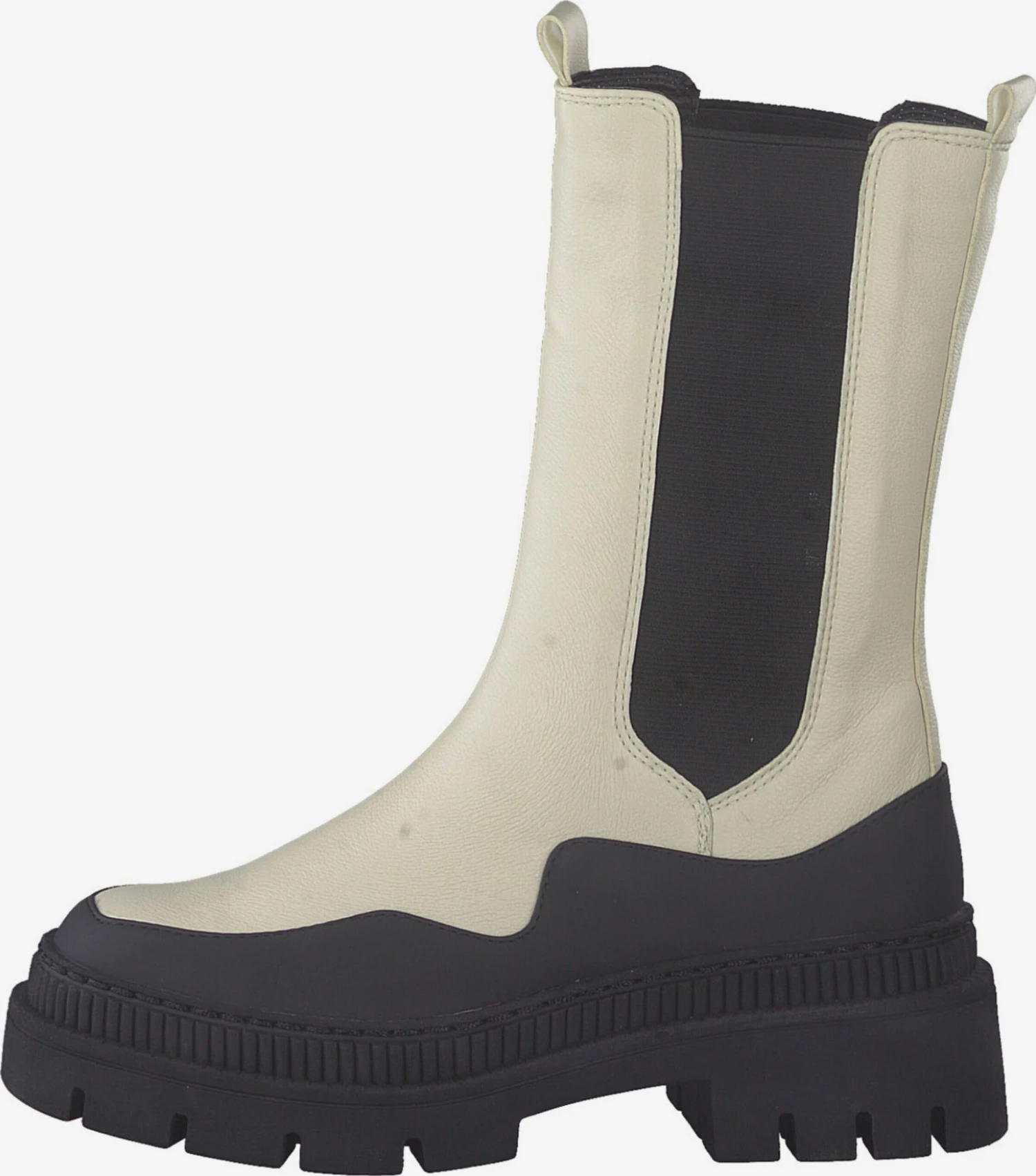 Marco Tozzi Enkellaarsjes Chelsea Boots Dames Beige 2 Marco Tozzi Enkellaarsjes Chelsea Boots Dames Beige - Afbeelding 2