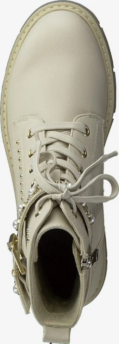 Marco Tozzi Enkellaarsjes Veterlaarsjes Dames Crème 6 Marco Tozzi Enkellaarsjes Veterlaarsjes Dames Crème -Clothing store abdf6c965ff82cbdcae9a80cfb5f02df