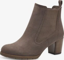 Marco Tozzi Enkellaarsjes Chelsea Boots Dames Bruin