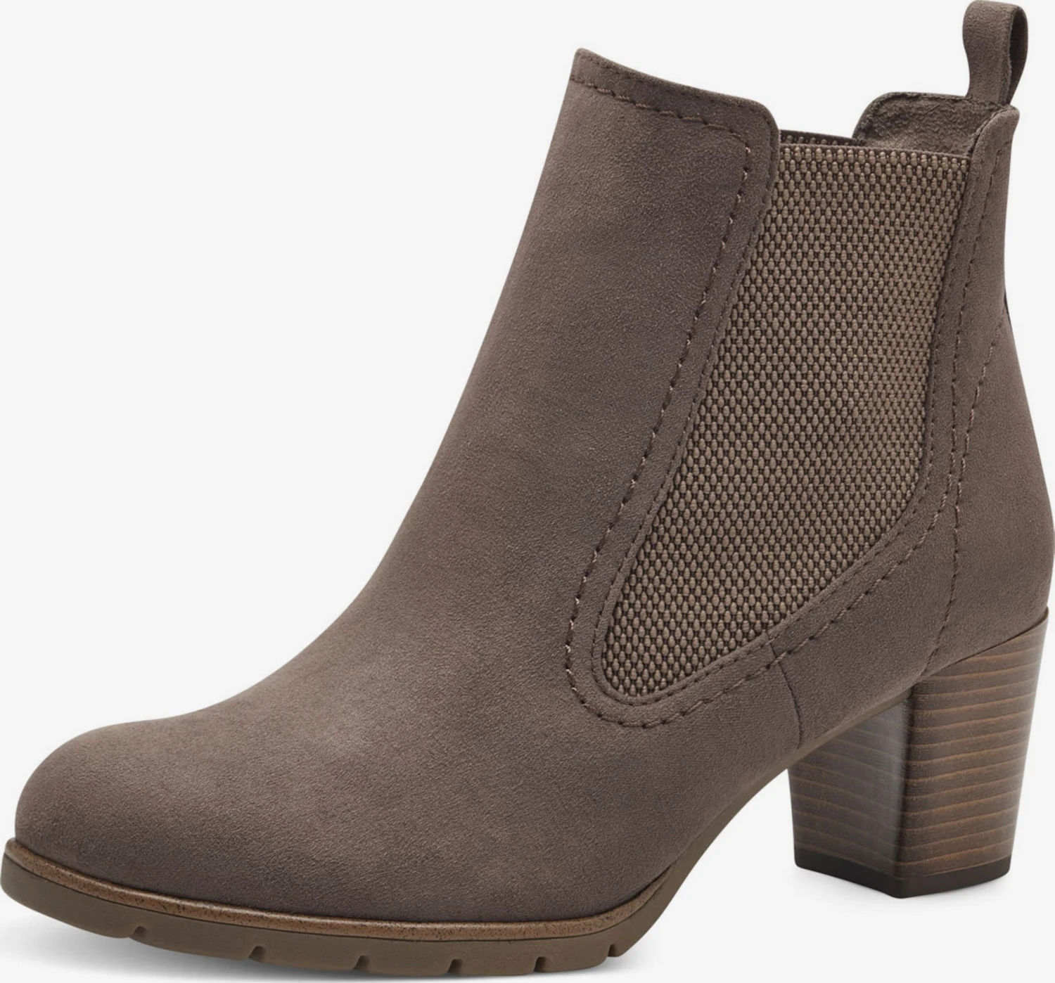 Marco Tozzi Enkellaarsjes Chelsea Boots Dames Bruin 1 Marco Tozzi Enkellaarsjes Chelsea Boots Dames Bruin