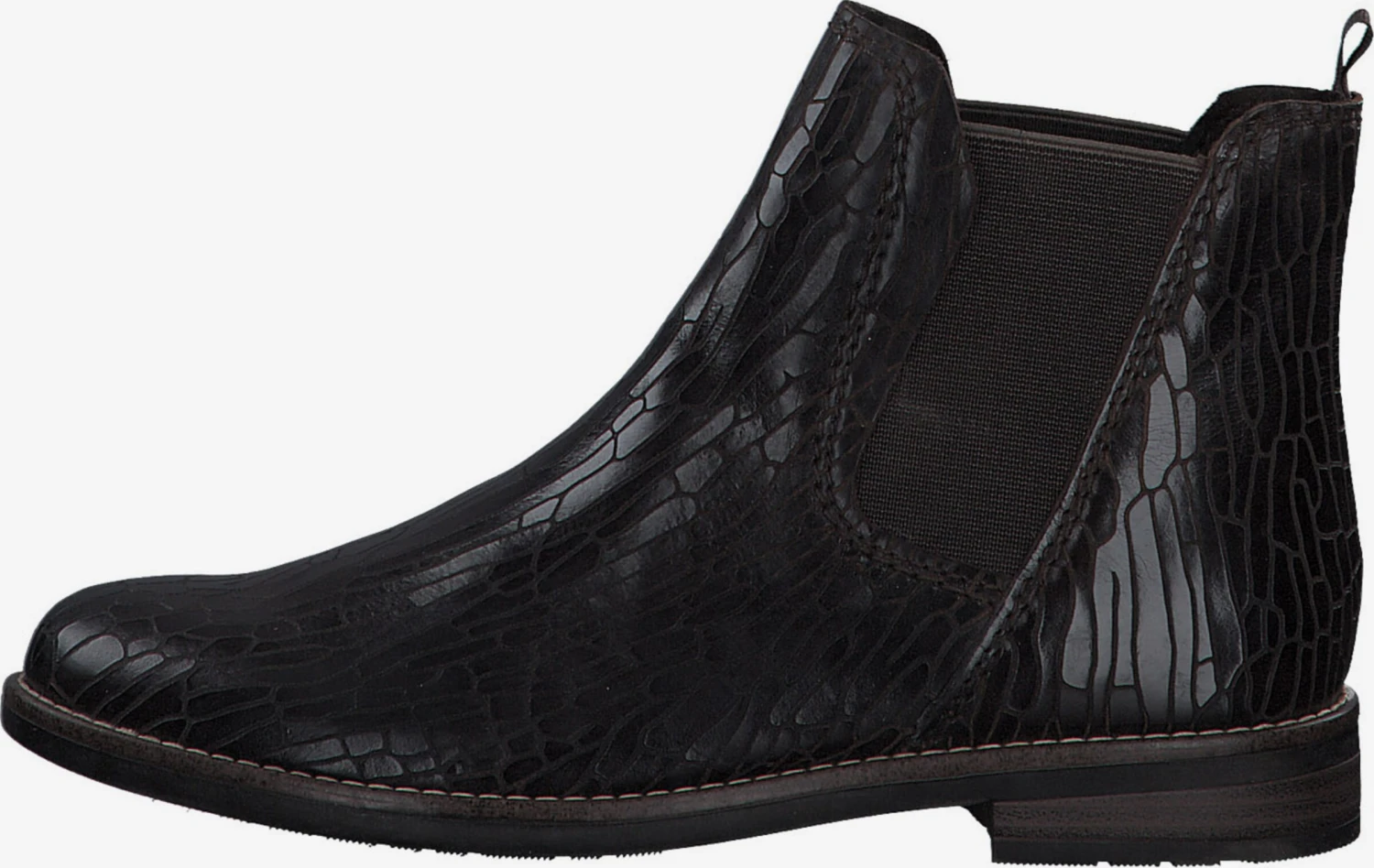 Marco Tozzi Enkellaarsjes Chelsea Boots Dames Mokka 3 Marco Tozzi Enkellaarsjes Chelsea Boots Dames Mokka - Afbeelding 3