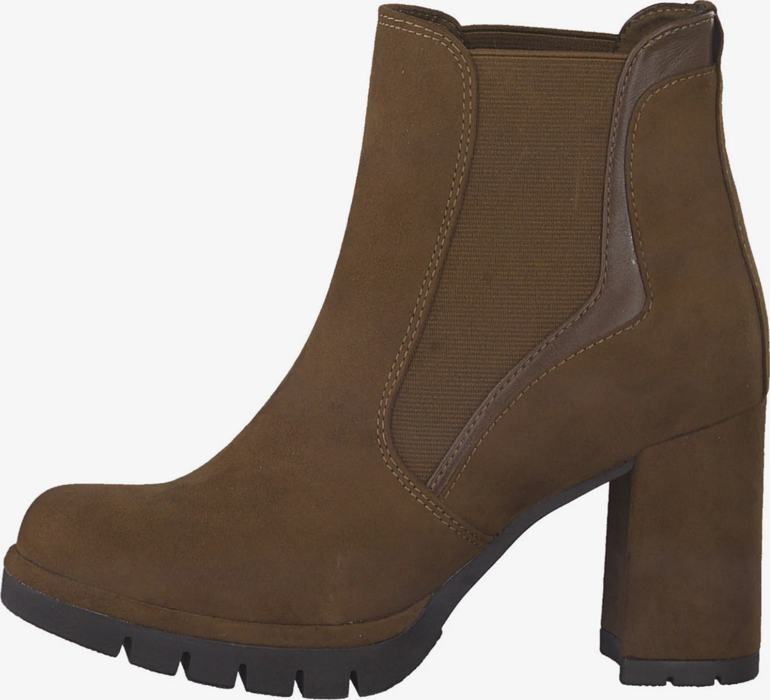 Marco Tozzi Enkellaarsjes Chelsea Boots Dames Sepia 2 Marco Tozzi Enkellaarsjes Chelsea Boots Dames Sepia - Afbeelding 2