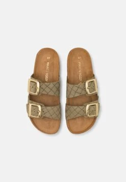 Marco Tozzi Muiltjes - Olive -Clothing store b0bd76ff35a14c5e8a310219d49e9ae3