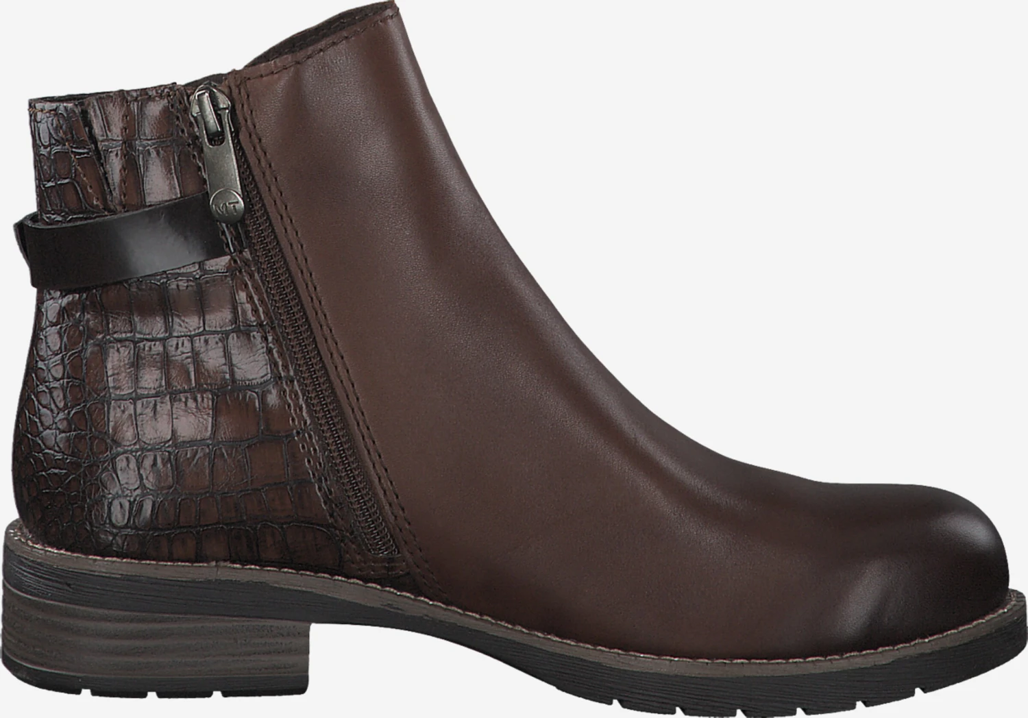 Marco Tozzi Overige Enkellaarsjes Enkellaarsje Dames Bruin / Donkerbruin 2 Marco Tozzi Overige Enkellaarsjes Enkellaarsje Dames Bruin / Donkerbruin - Afbeelding 2