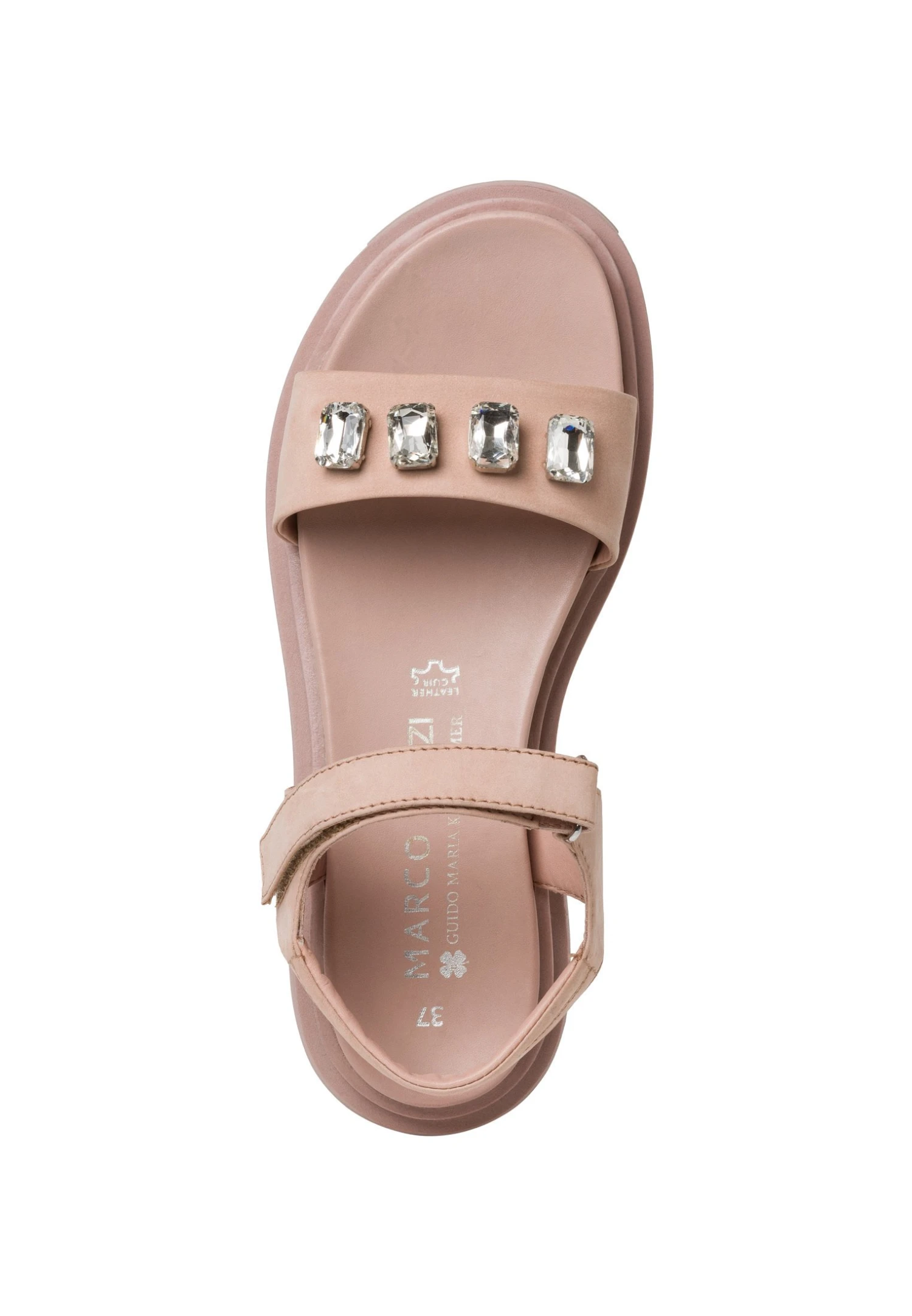 Marco Tozzi By Guido Maria Kretschmer - Sandalen Met Plateauzool - Powder 3 Marco Tozzi By Guido Maria Kretschmer - Sandalen Met Plateauzool - Powder - Afbeelding 3