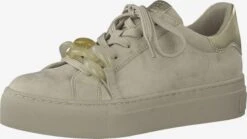 Marco Tozzi Fashion Sneakers Sneakers Laag Dames Donkerbeige