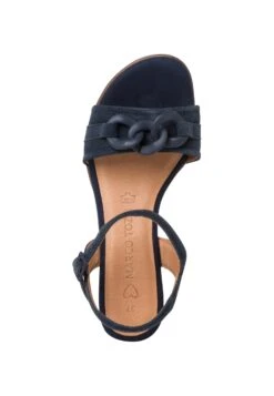 Marco Tozzi Sandalen Met Plateauzool - Navy -Clothing store b4f724f9b43240a1aa1890aa79755bf3