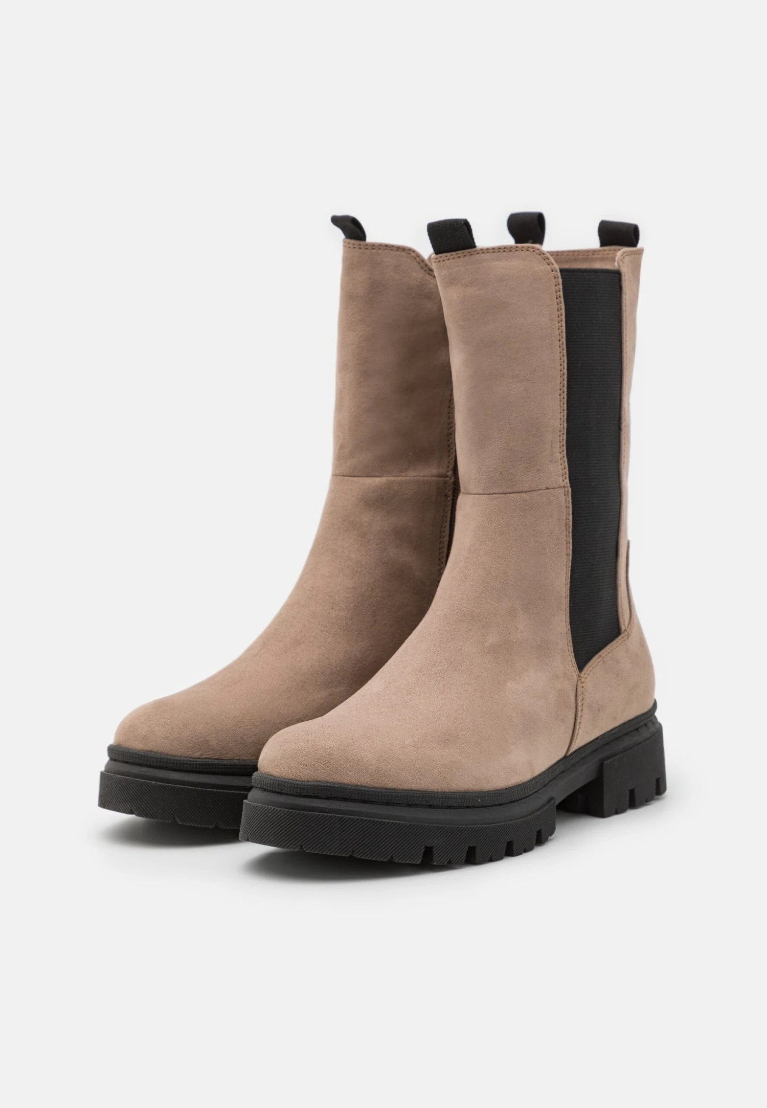 Marco Tozzi Plateaulaarzen - Taupe 3 Marco Tozzi Plateaulaarzen - Taupe - Afbeelding 3