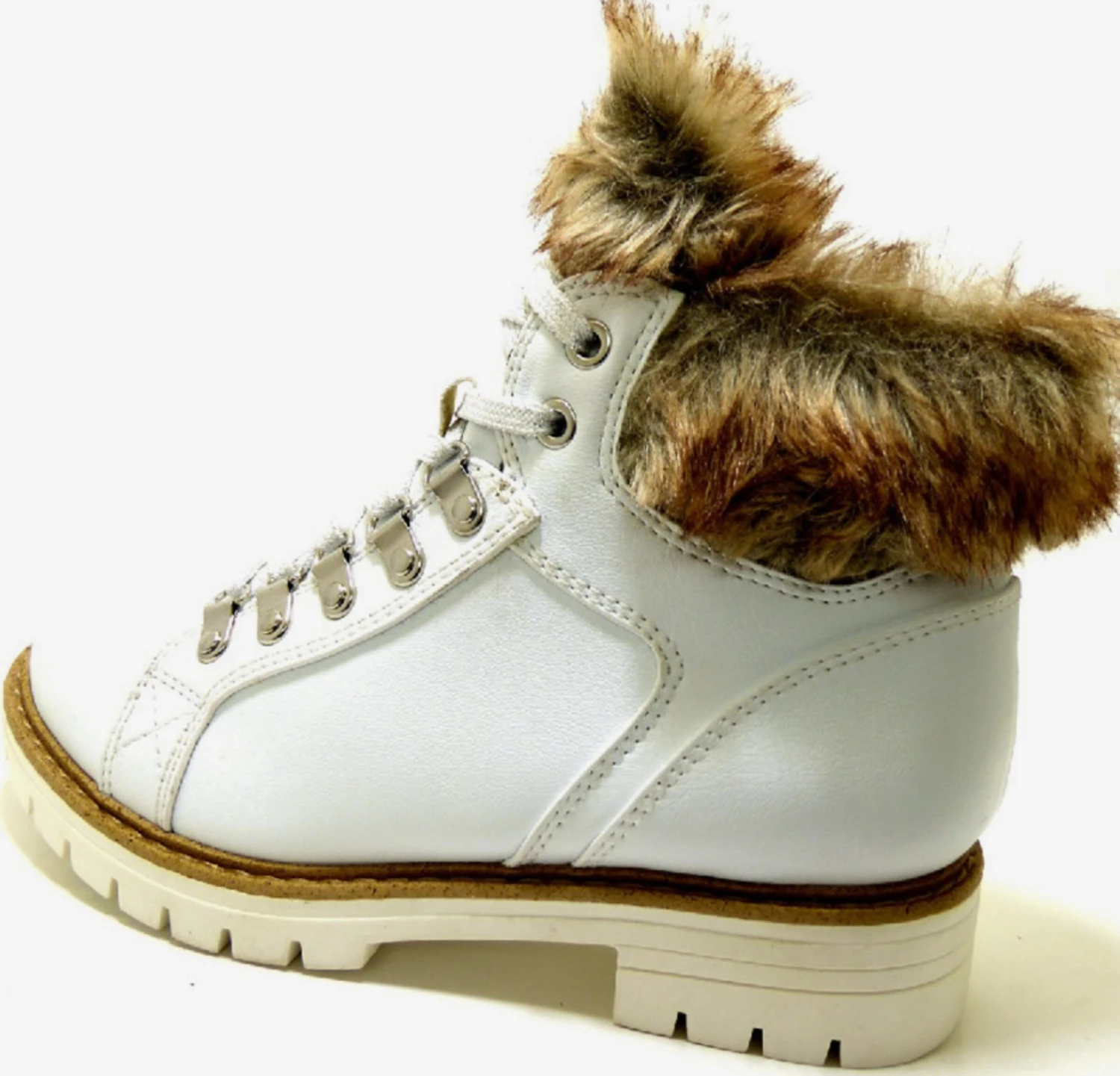 Marco Tozzi Klassieke Enkellaarsjes Enkellaarsjes Dames Wit 2 Marco Tozzi Klassieke Enkellaarsjes Enkellaarsjes Dames Wit - Afbeelding 2