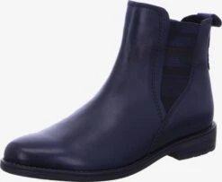 Marco Tozzi Enkellaarsjes Chelsea Boots Dames Blauw