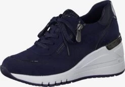 Marco Tozzi Lage Sneakers Sneakers Laag Dames Navy