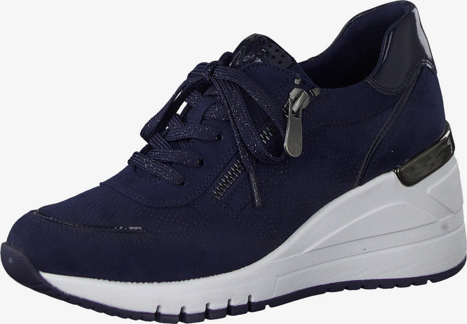 Marco Tozzi Lage Sneakers Sneakers Laag Dames Navy 1 Marco Tozzi Lage Sneakers Sneakers Laag Dames Navy