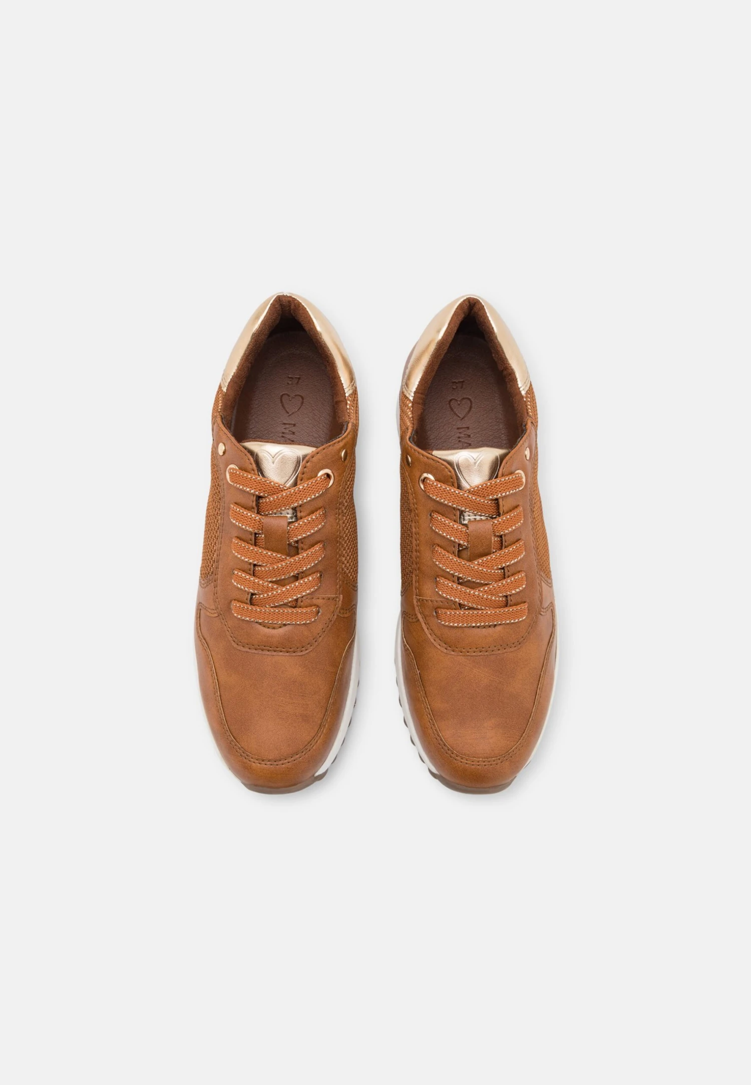 Marco Tozzi Sneakers Laag - Cognac Comb 6 Marco Tozzi Sneakers Laag - Cognac Comb - Afbeelding 6