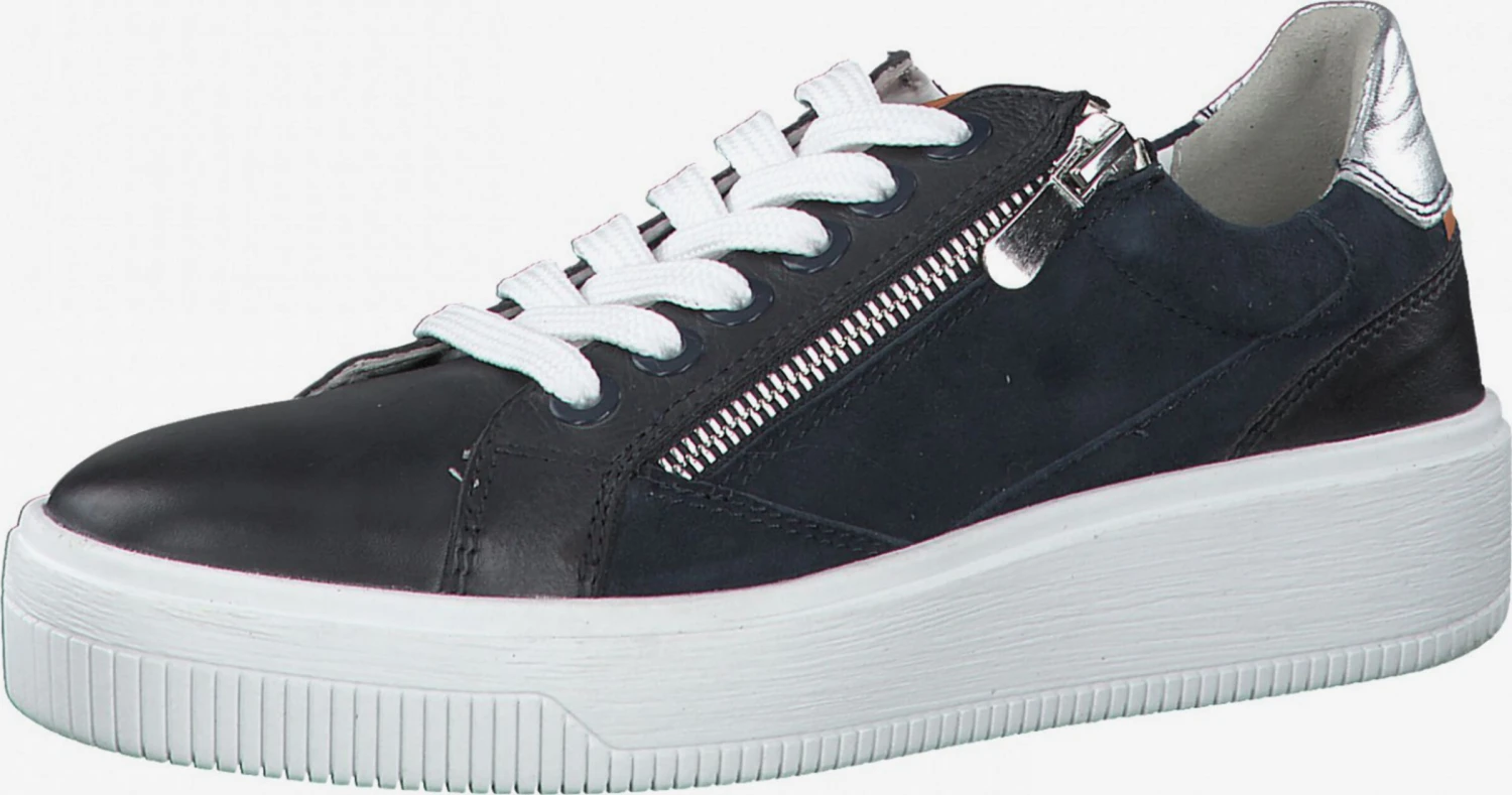 Marco Tozzi Casual Sneakers Sneakers Laag Dames Donkerblauw 1 Marco Tozzi Casual Sneakers Sneakers Laag Dames Donkerblauw