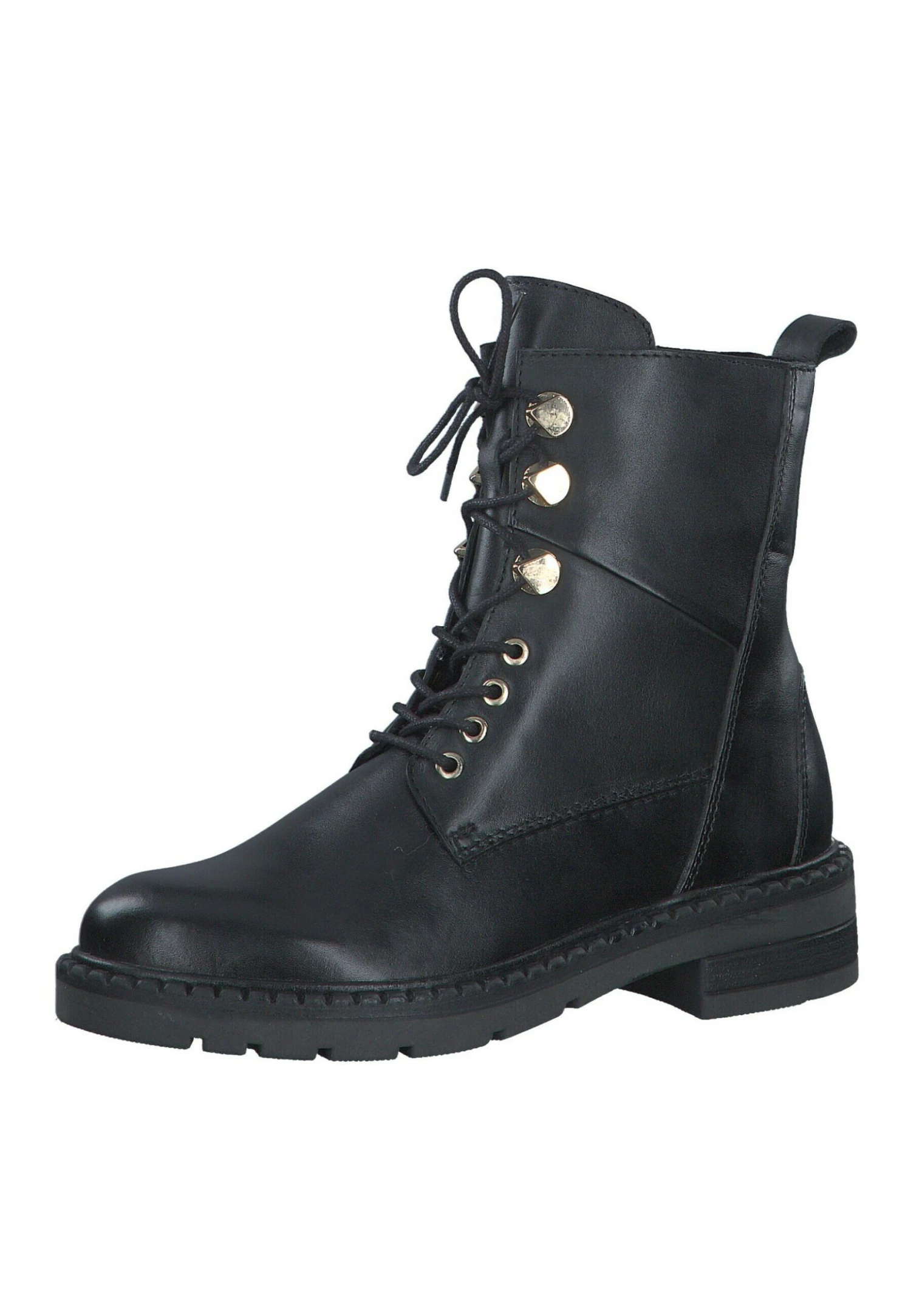 Marco Tozzi Veterboots - Black Gold 2 Marco Tozzi Veterboots - Black Gold - Afbeelding 2