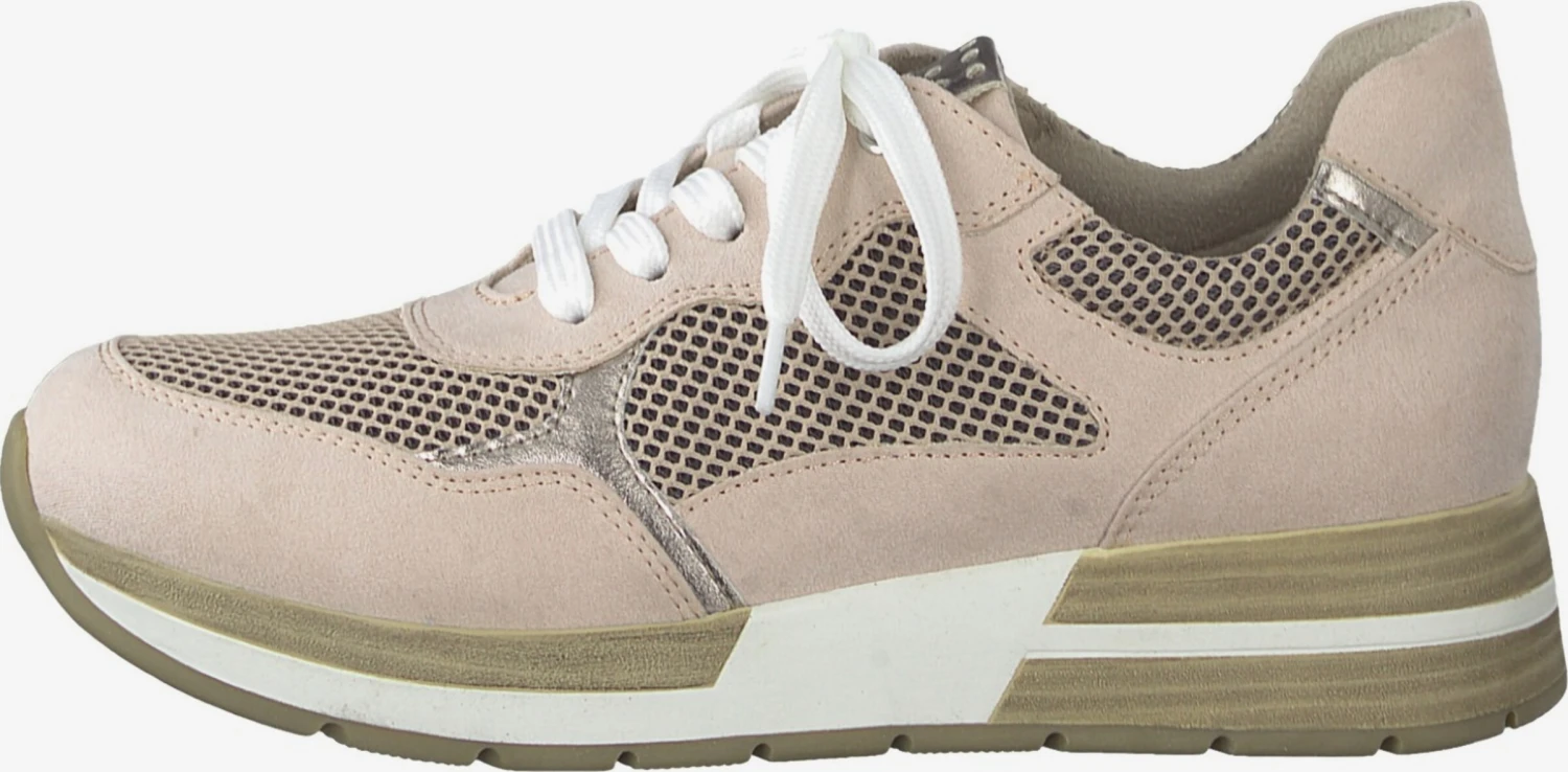 Marco Tozzi Running Sneakers Sneakers Laag Dames Poederroze 2 Marco Tozzi Running Sneakers Sneakers Laag Dames Poederroze - Afbeelding 2