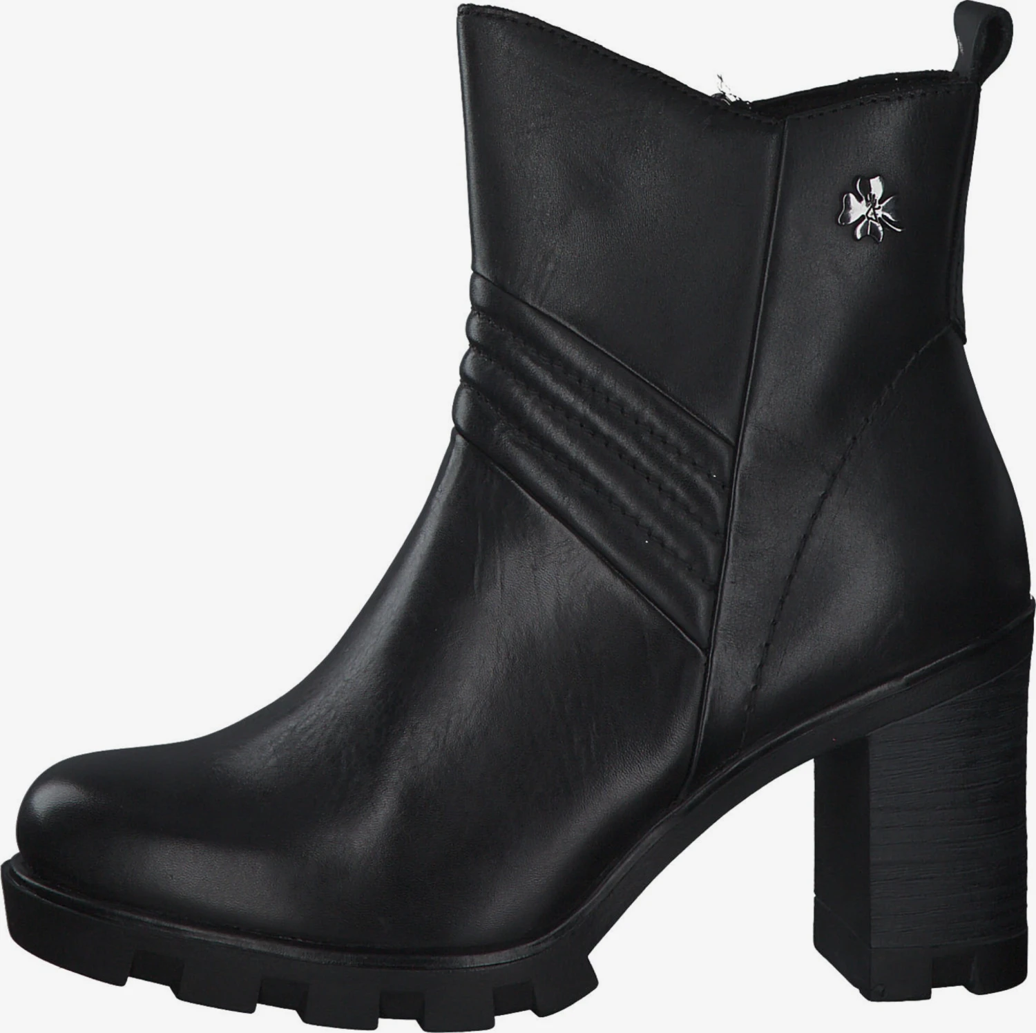 Marco Tozzi Klassieke Enkellaarsjes Enkellaarsjes Dames Zwart 2 Marco Tozzi Klassieke Enkellaarsjes Enkellaarsjes Dames Zwart - Afbeelding 2