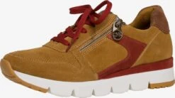 Fashion Sneakers Sneakers Laag Dames Mosterd