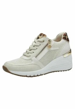 Marco Tozzi By Guido Maria Kretschmer - Sneakers Laag - Cream Leo -Clothing store d1fbf5e078124787a95f80e36a61d51c